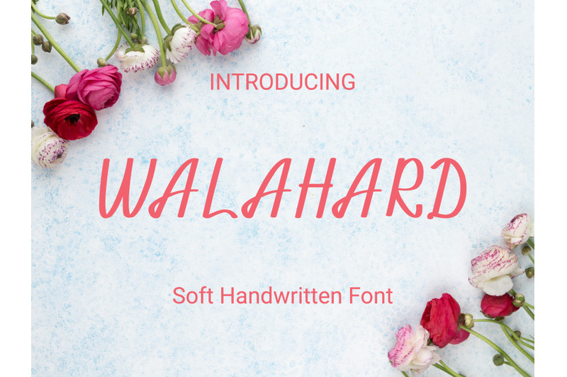 walahard-handwriting-font