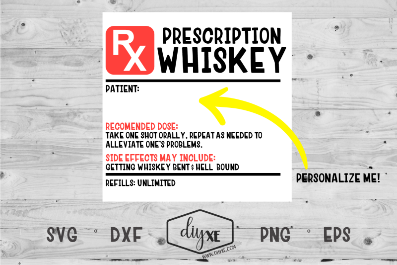 prescription-whiskey-label
