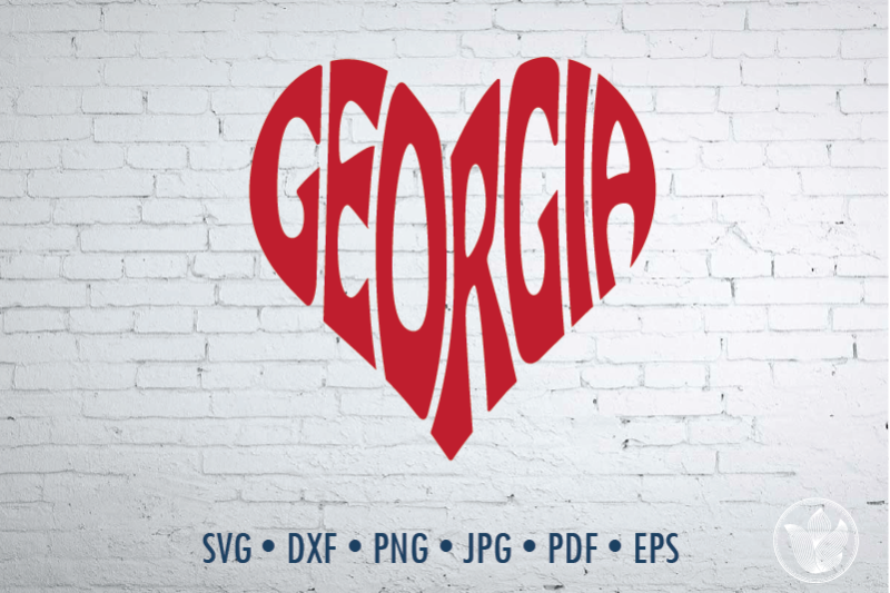 georgia-word-art-heart-sgape-svg-dxf-eps-png-jpg-cut-file