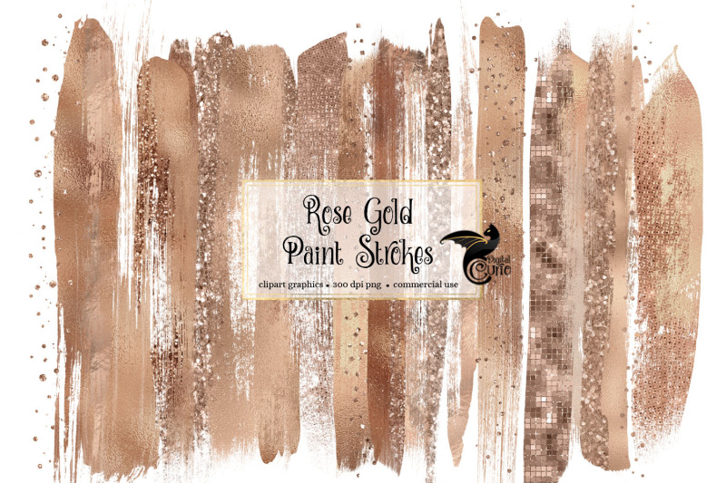 rose-gold-brush-strokes-clipart