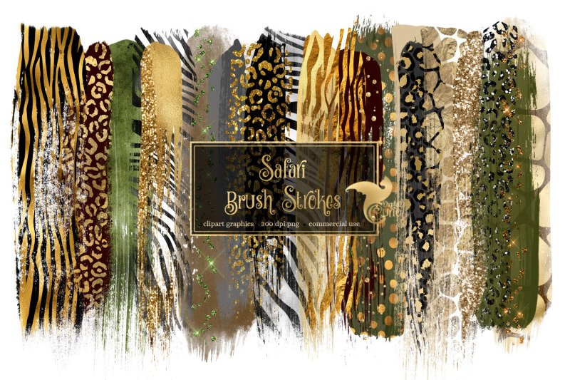 safari-brush-strokes-clipart