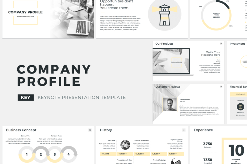 company-profile-keynote-template