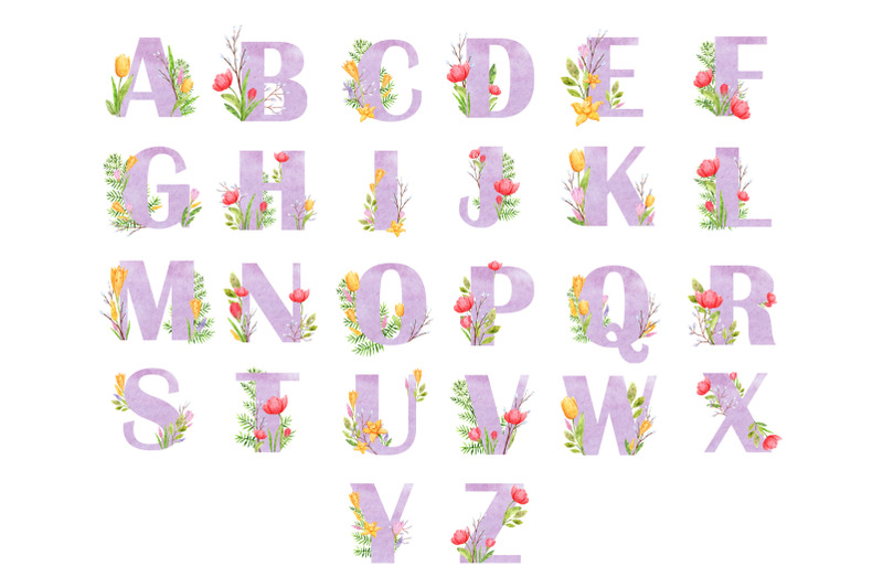watercolor-alphabet