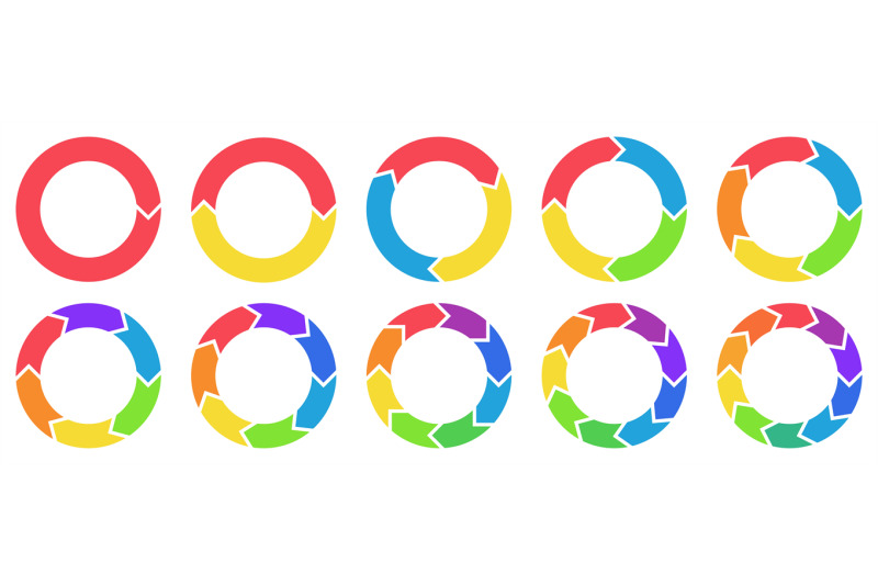 colorful-circle-arrow-charts-multicolor-spinning-arrows-repeat-circl