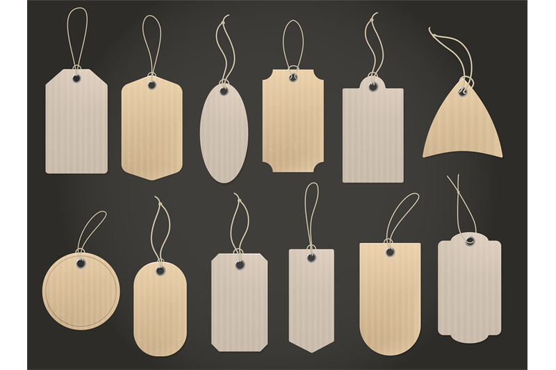 craft-hanging-labels-price-brown-paper-tag-for-natural-eco-food-groce