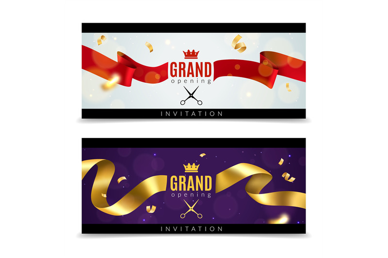 grand-opening-banners-luxury-festive-invitation-card-with-red-and-gol