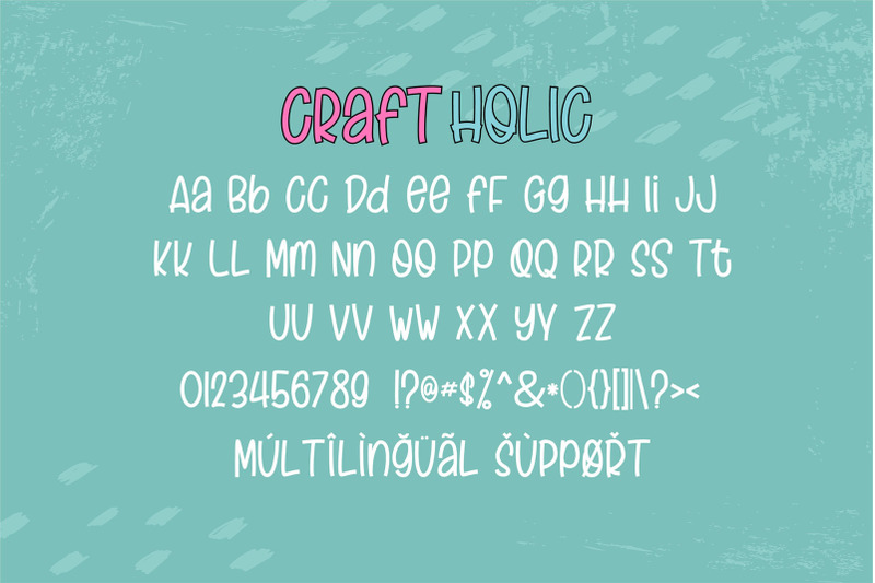 craft-holic-playfull-font