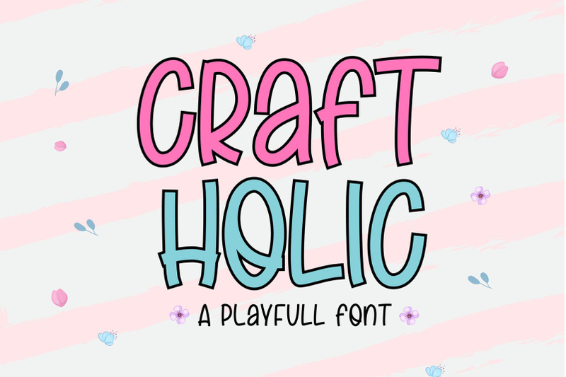 craft-holic-playfull-font
