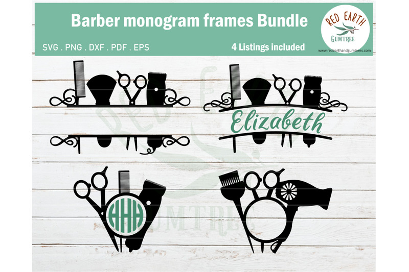 barber-monogram-frame-bundle-svg-hair-dresser-monogram-frame-bundle
