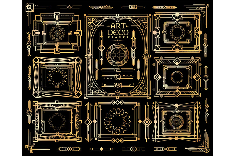 art-deco-set-ornament-nouveau-pattern-frame-and-geometric-border-in