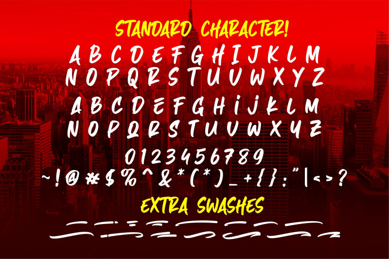 hazard-stylish-marker-font