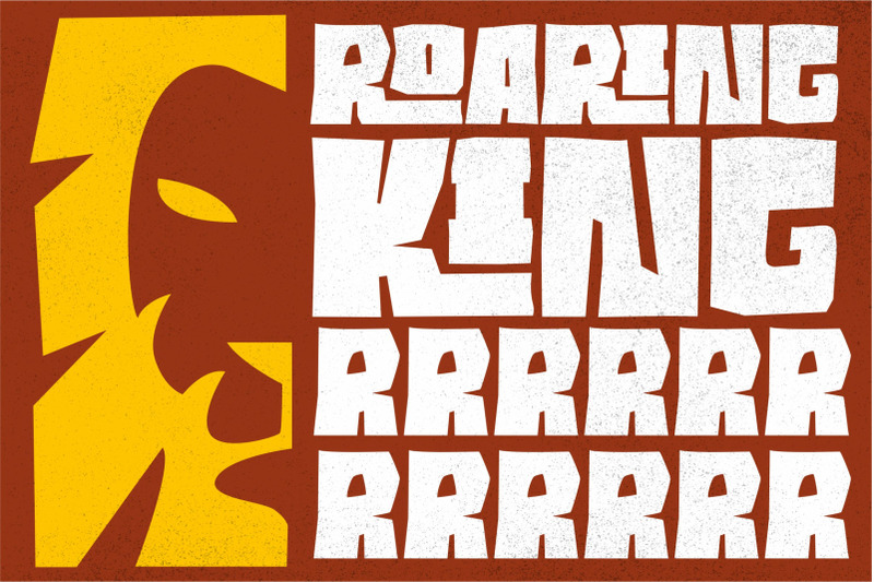 roaring-jungle-retro-font