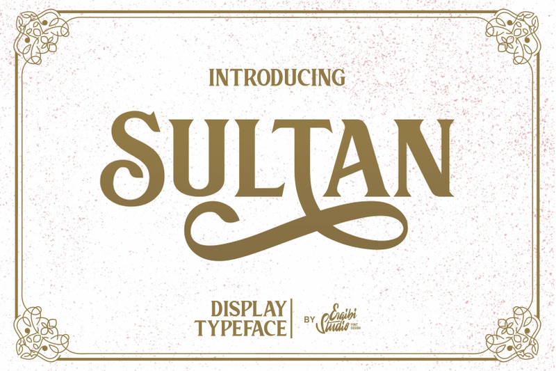 sultan-typeface-font