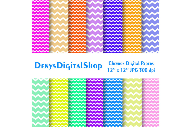 chevron-digital-paper-zigzag-digital-paper-basic