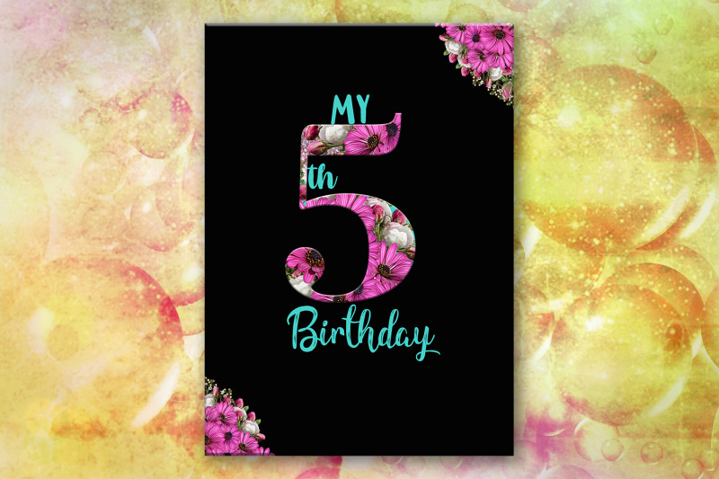 5th-birthday-card-number-five-birthday-birthday