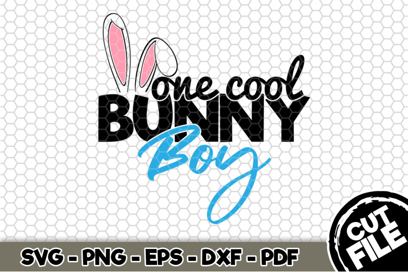 Download One Cool Bunny Boy SVG Cut File 181 By SvgArtsy | TheHungryJPEG.com