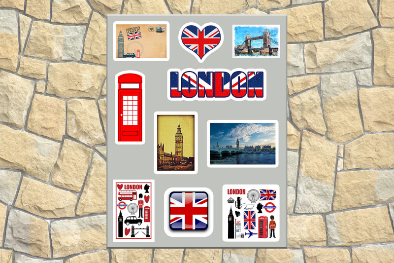 travel-sticker-decorative-sticker-london-suitcase