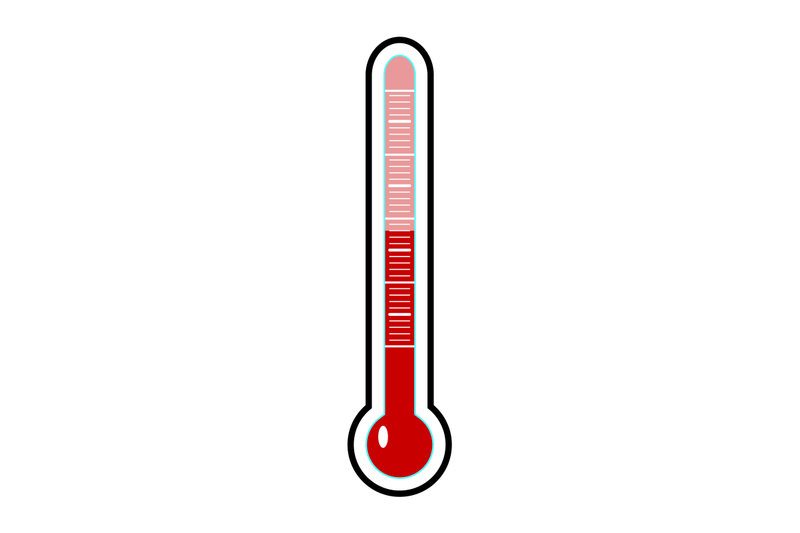 thermometer-template-vector