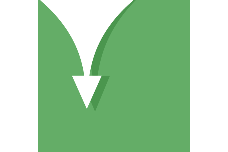 banner-with-arrow-down-vector