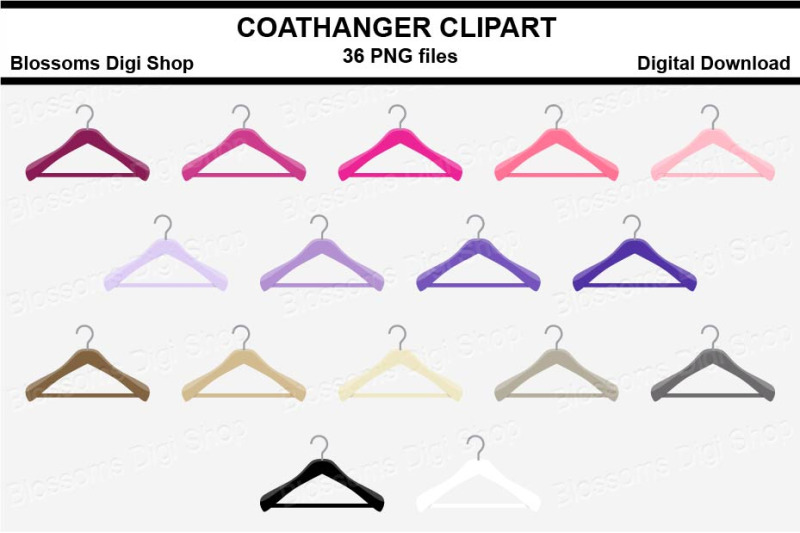 wooden-coathanger-sticker-clipart-36-files-multi-colours