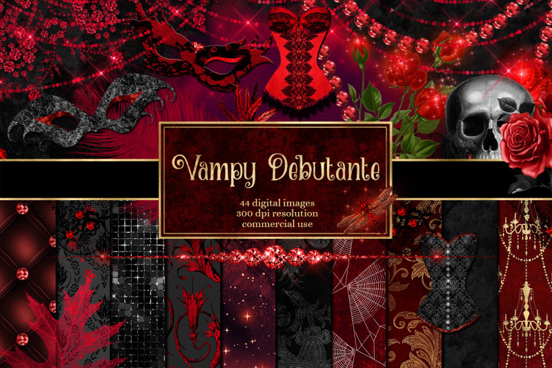 vampy-debutante-digital-scrapbook-kit