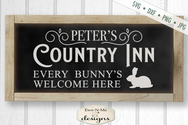 peters-country-inn-easter-bunny-svg