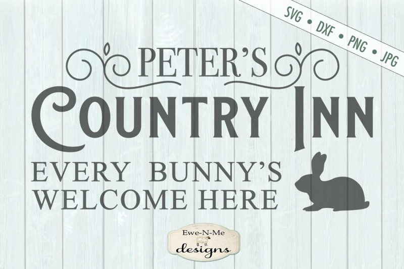peters-country-inn-easter-bunny-svg