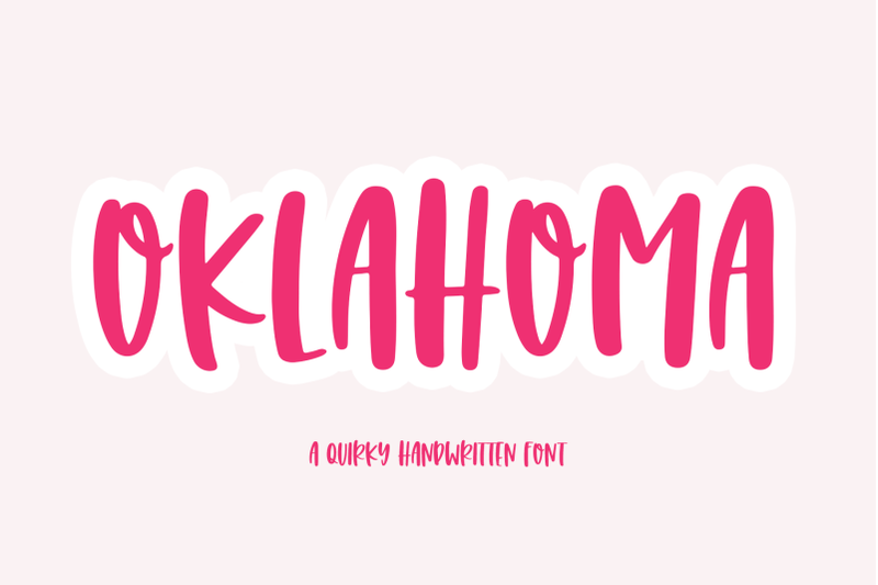 oklahoma-a-quirky-handwritten-font