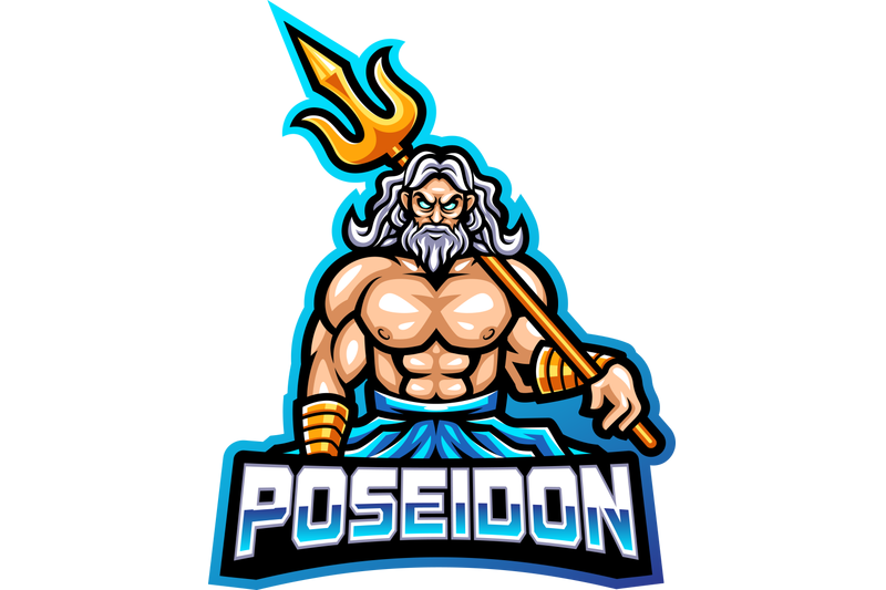 poseidon-esport-mascot-logo-design-with-trident-weapon