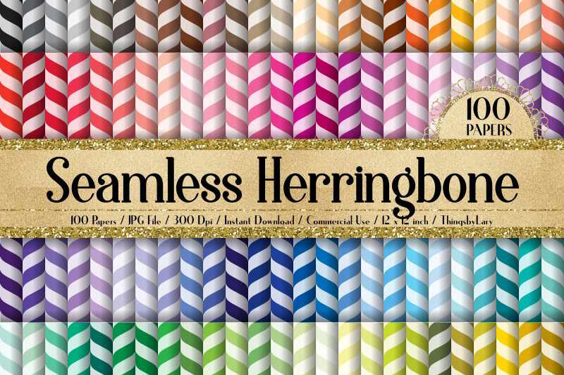 100-seamless-herringbone-chevron-canvas-print-digital-papers