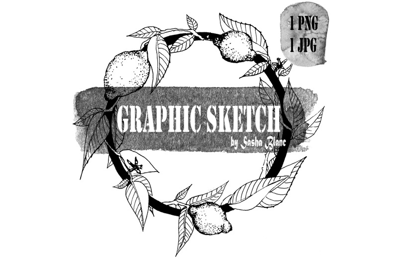 graphic-sketch-lemon-wreath