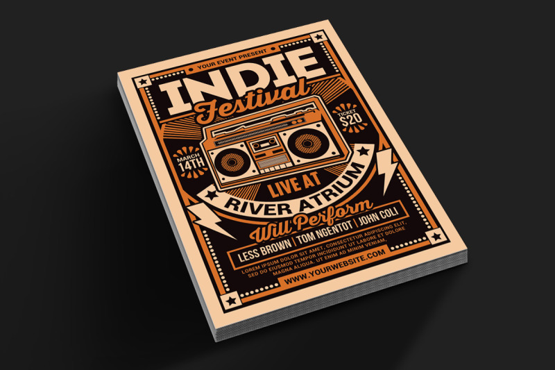 indie-music-flyer