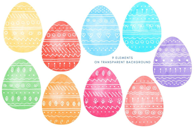 set-of-painted-easter-eggs-with-white-hand-drawing-pattern