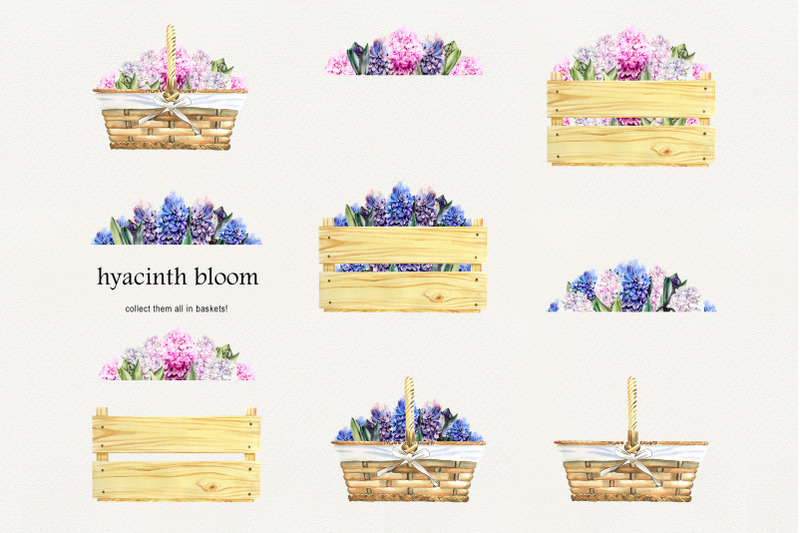 watercolor-spring-flower-basket-clipart-easter-clipart-blue-pink-flo