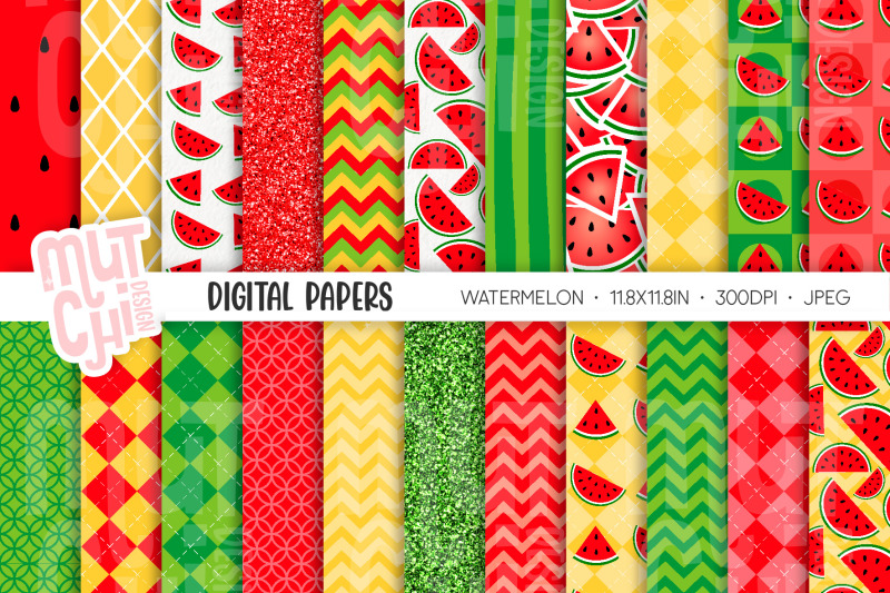 watermelon-digital-papers