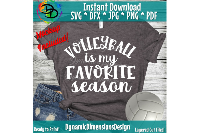 Volleyball is my favorite season svg, distressed volleyball svg, Volle
Easy Edited
