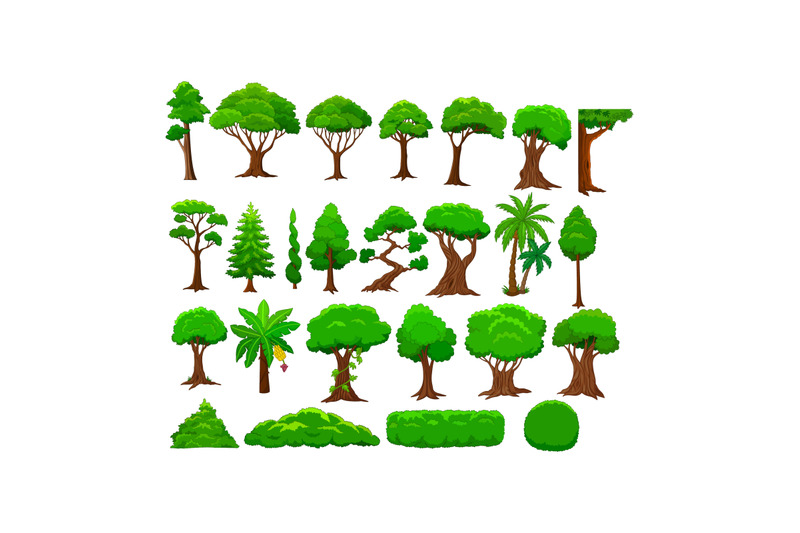 set-of-cartoon-trees-and-bushes