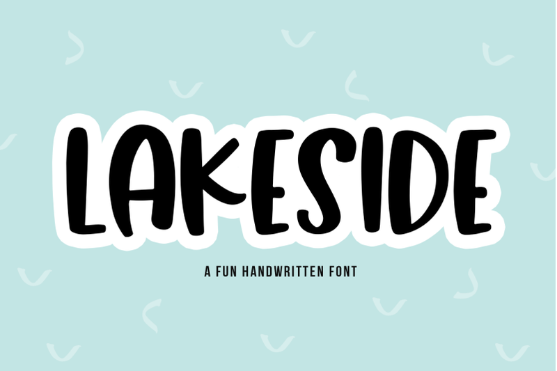 lakeside-fun-handwritten-font