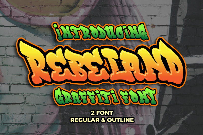 rebeland-graffiti-font