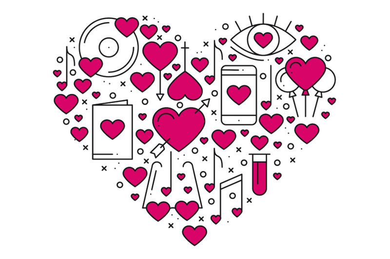 heart-shape-love-elements-amore
