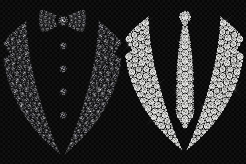 diamond-tuxedo-clipart