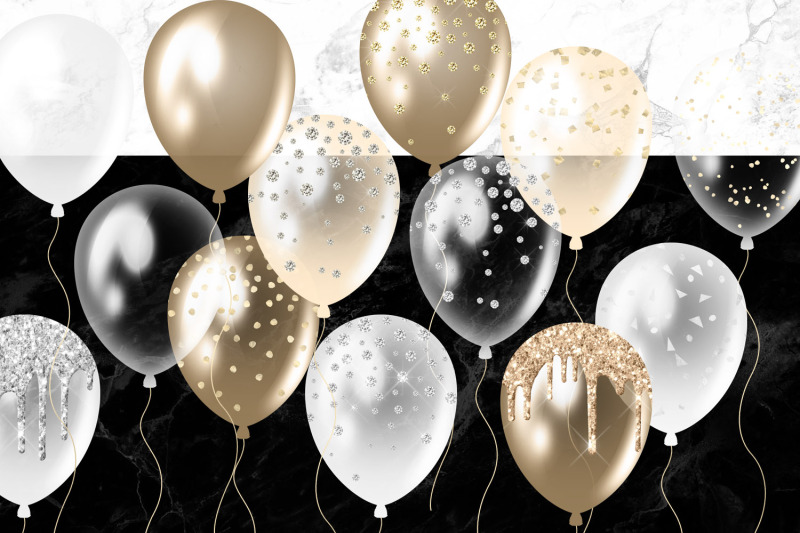 white-and-gold-balloons-clipart