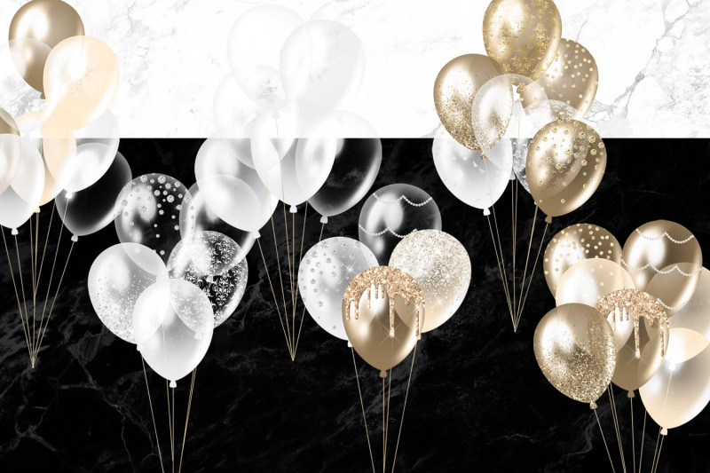 white-and-gold-balloons-clipart