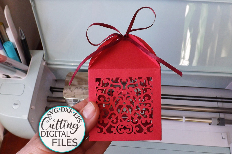 Download Wedding Favor Box Party Candy gift box laser cut svg template By kArtCreation | TheHungryJPEG.com
