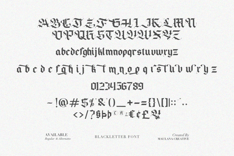blackey-blackletter-font