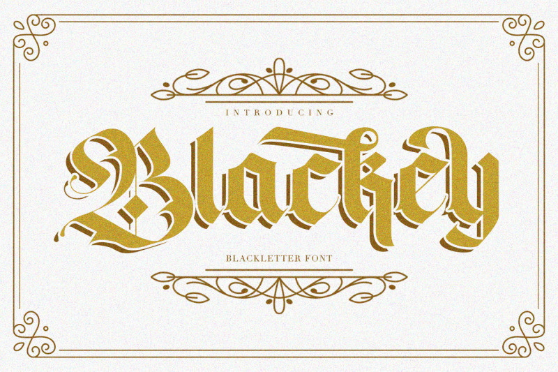 blackey-blackletter-font