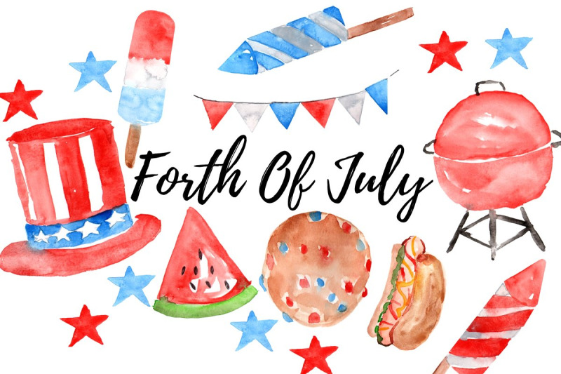 watercolor-forth-of-july-clip-art