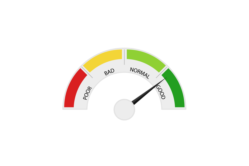 credit-score-device-indicate-payable