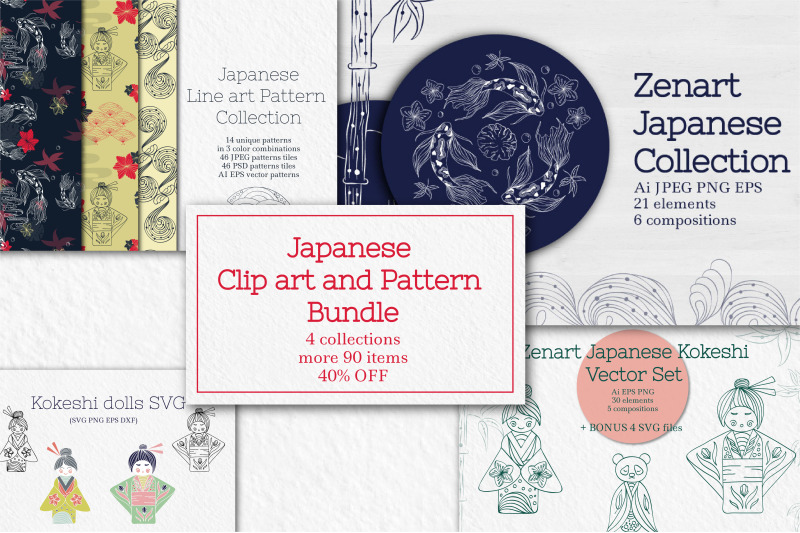 japanese-clipart-and-pattern-bundle-40-off