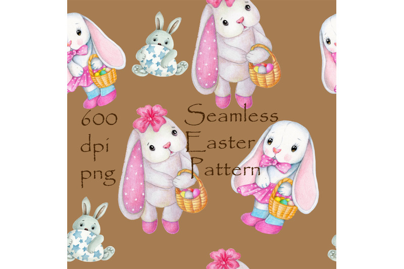 easter-bunnies-seamless-pattern